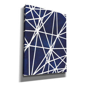 'Indigo Pattern I' by Grace Popp, Canvas Wall Glass