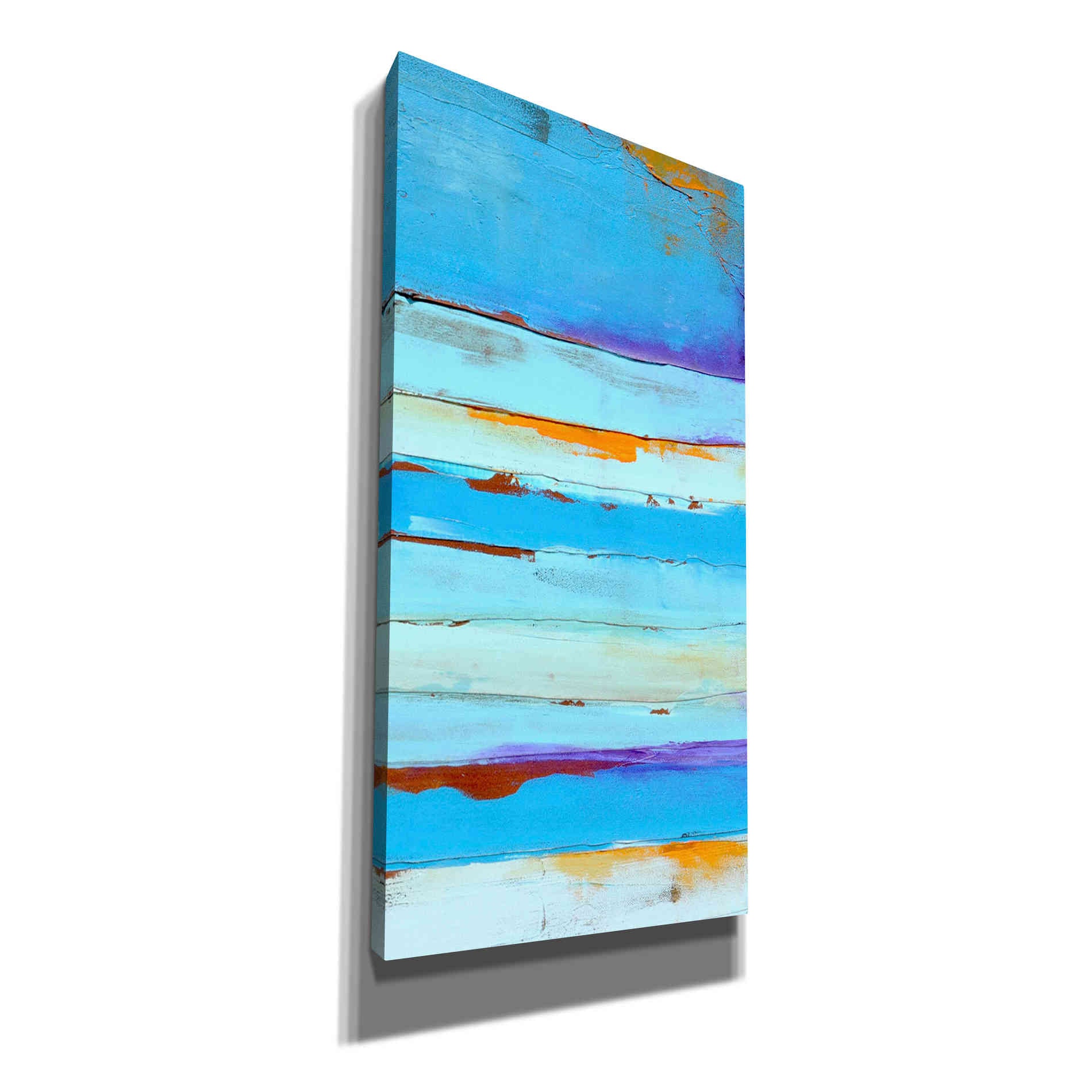 'Blue Jam II' by Erin Ashley, Canvas Wall Art