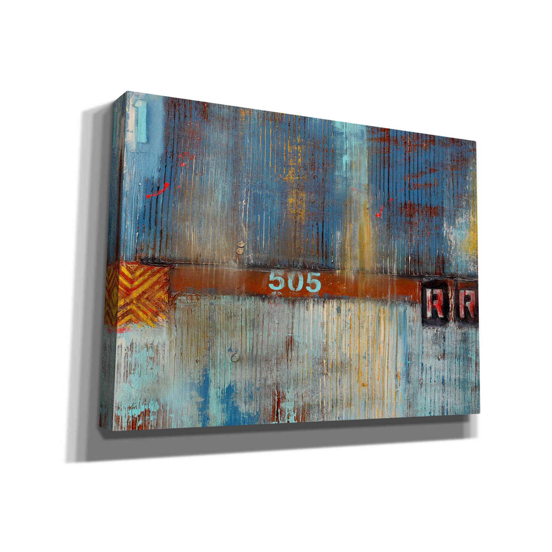 'Crossing the Tracks I' by Erin Ashley, Canvas Wall Art