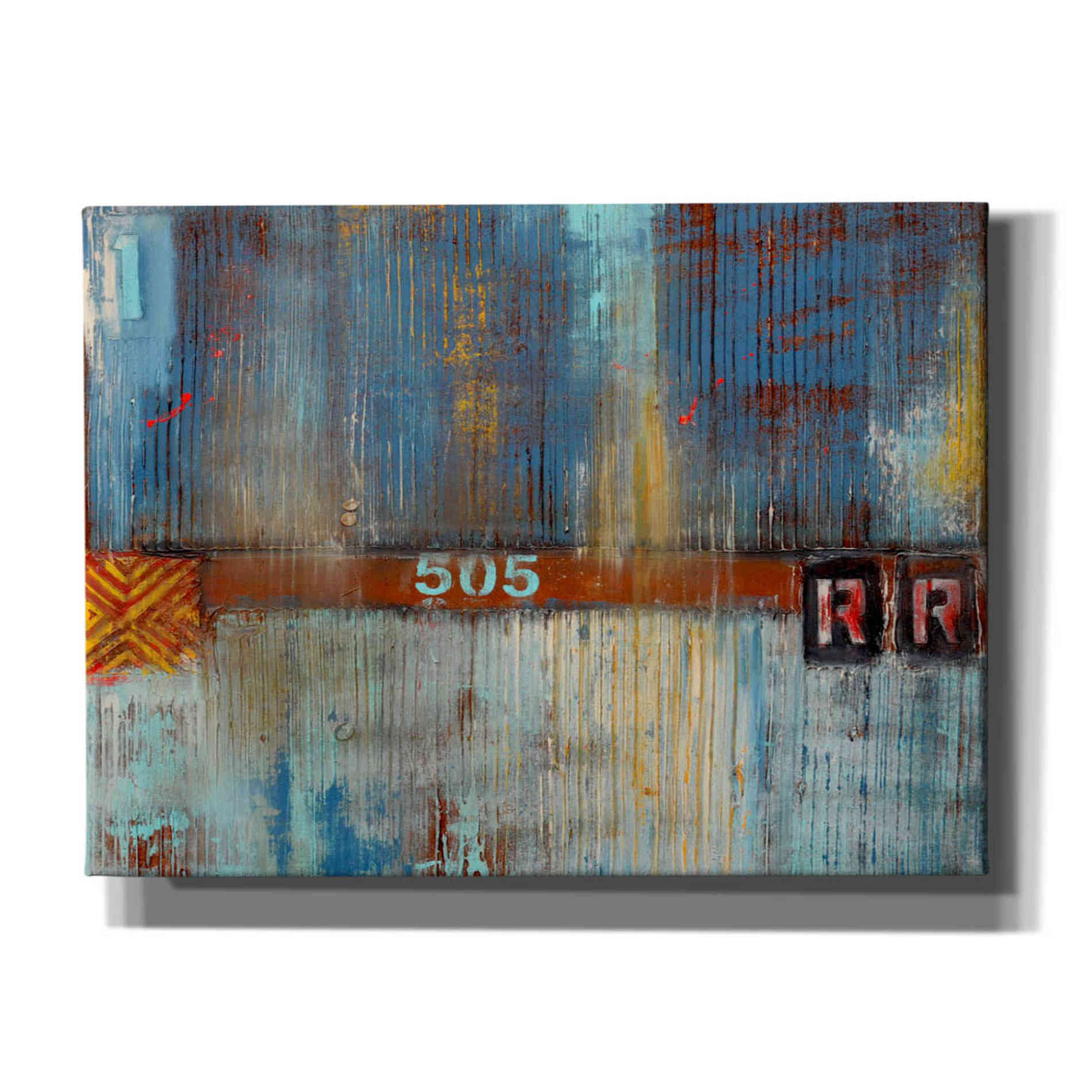 'Crossing the Tracks I' by Erin Ashley, Canvas Wall Art
