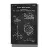 'Anti-slide Lock Blueprint Patent Chalkboard,' Canvas Wall Art