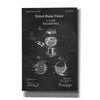 'Billiard Ball Blueprint Patent Chalkboard,' Canvas Wall Art