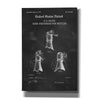 'Cork Fastener Blueprint Patent Chalkboard,' Canvas Wall Art
