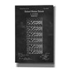 'Domino Blueprint Patent Chalkboard,' Canvas Wall Art