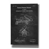 'Dump Truck Blueprint Patent Chalkboard,' Canvas Wall Art