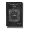 'Game Board Blueprint Patent Chalkboard,' Canvas Wall Art