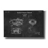 'Siren Blueprint Patent Chalkboard,' Canvas Wall Art