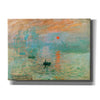 'Impression, Sunrise' by Claude Monet, Canvas Wall Art