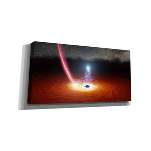 'Black Hole Corona,' Canvas Wall Art