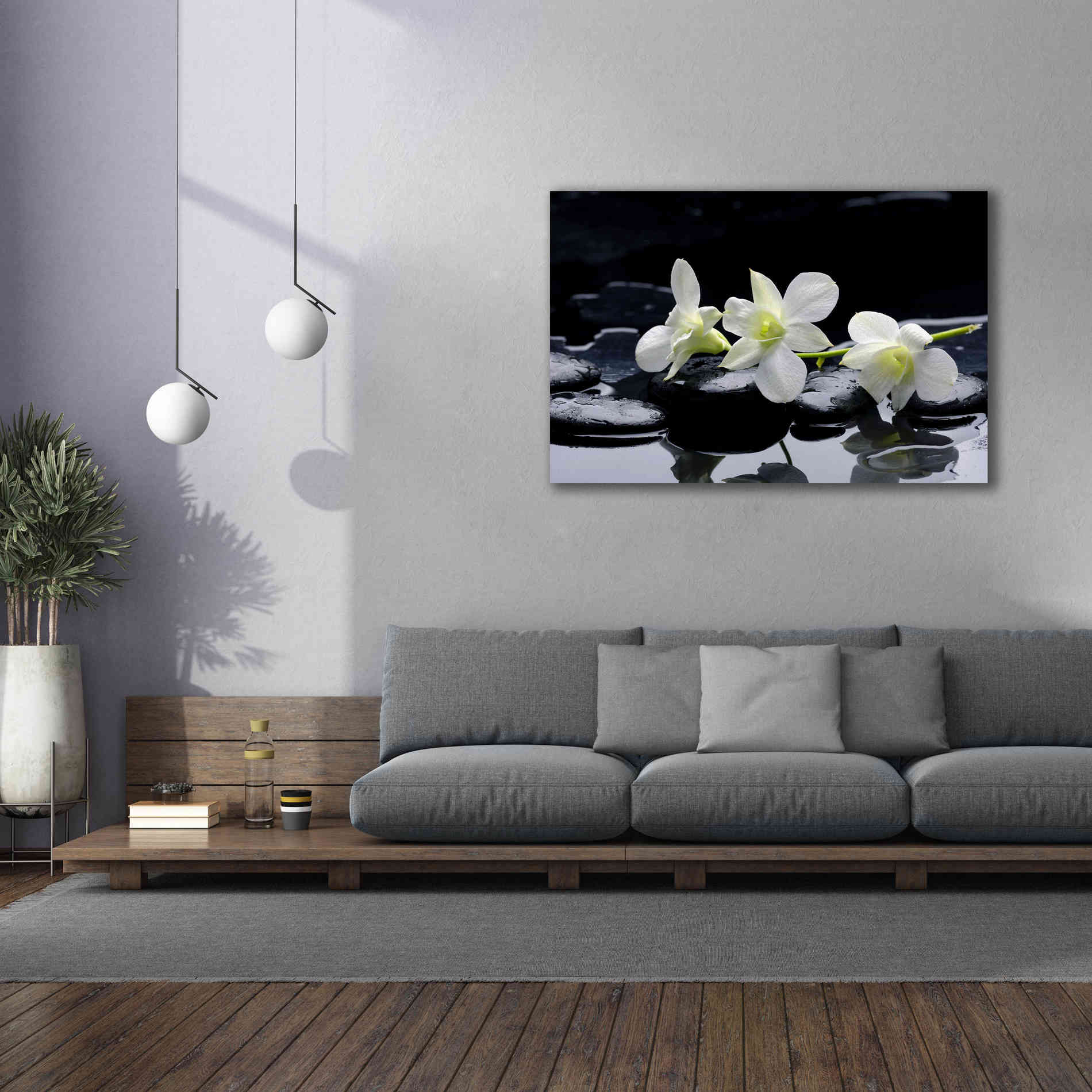 'The Light of Three' Canvas Wall Art,60 x 40