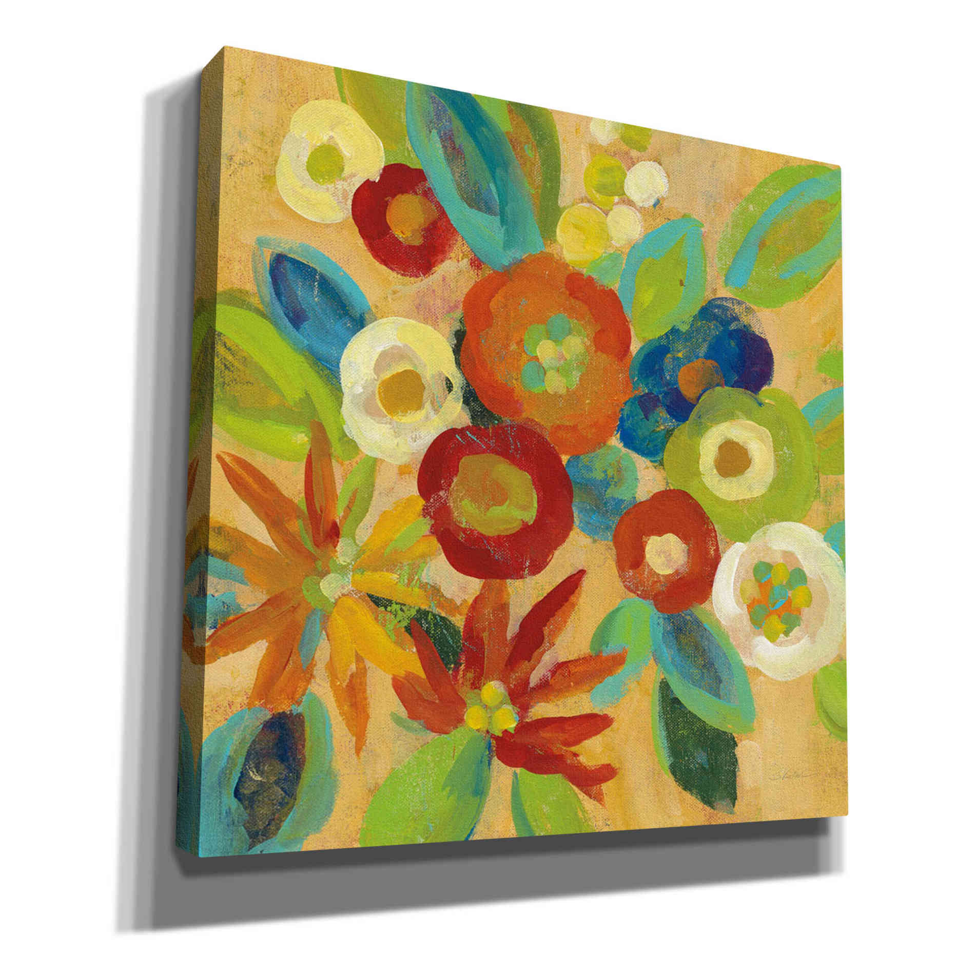'Flower Market III' by Silvia Vassileva, Canvas Wall Art