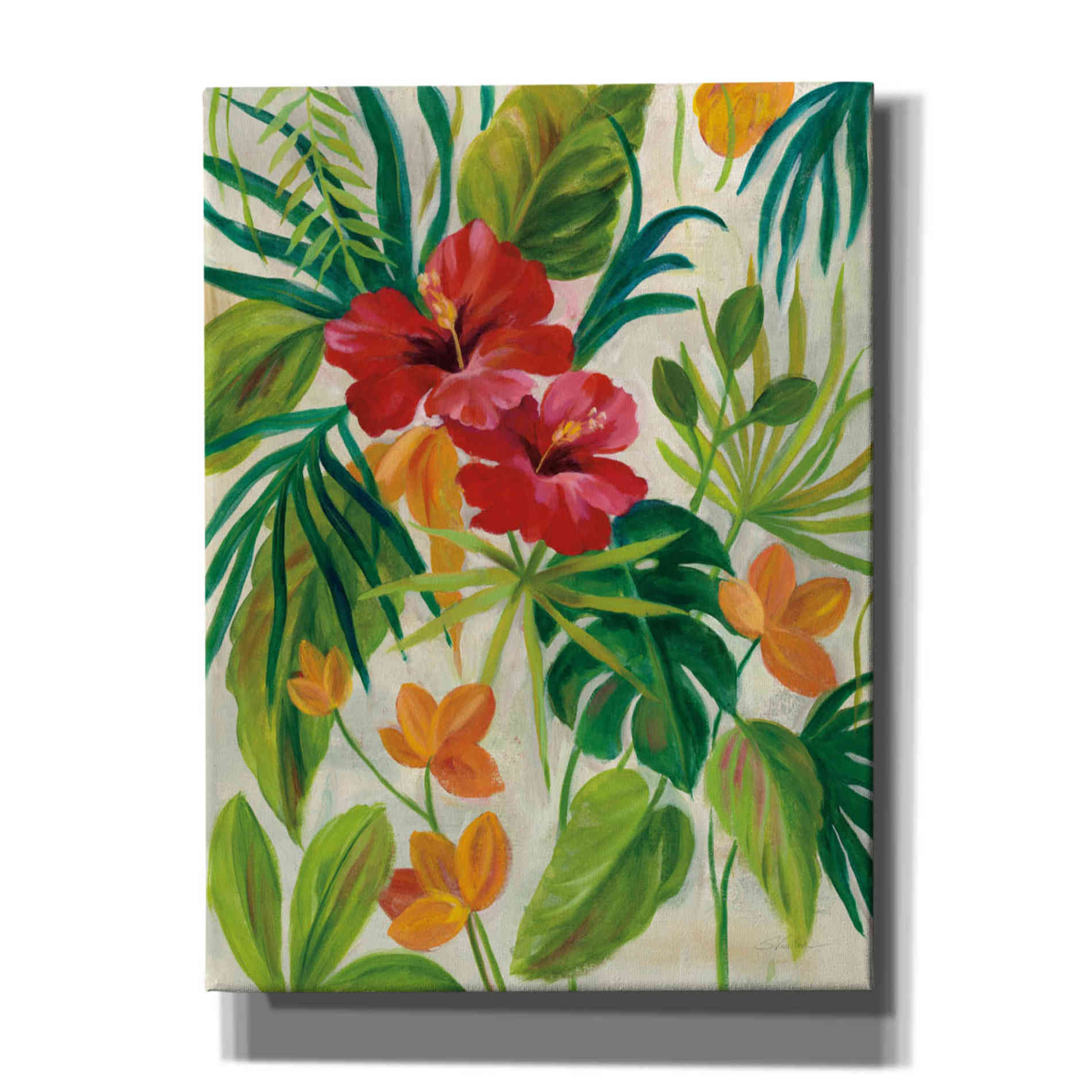 'Tropical Jewels II' by Silvia Vassileva, Canvas Wall Art