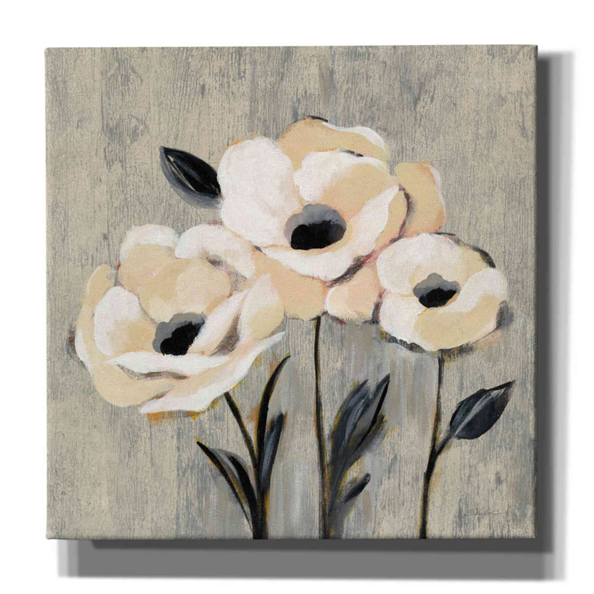 'Graphic Floral I' by Silvia Vassileva, Canvas Wall Art