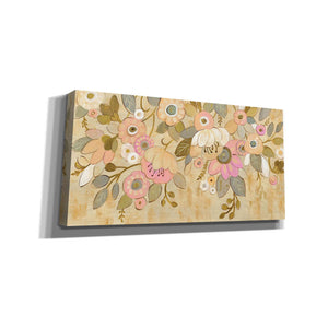 'Decorative Pastel Flowers' by Silvia Vassileva, Canvas Wall Art