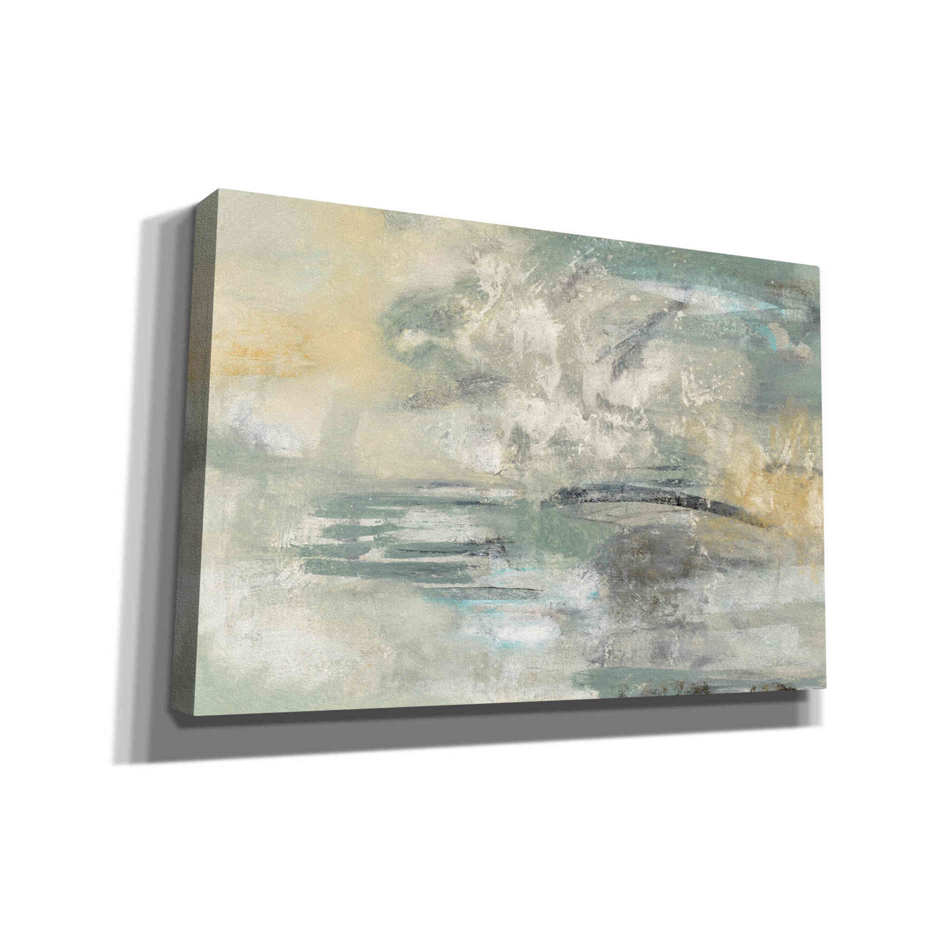 'Looking at the Mist' by Silvia Vassileva, Canvas Wall Art