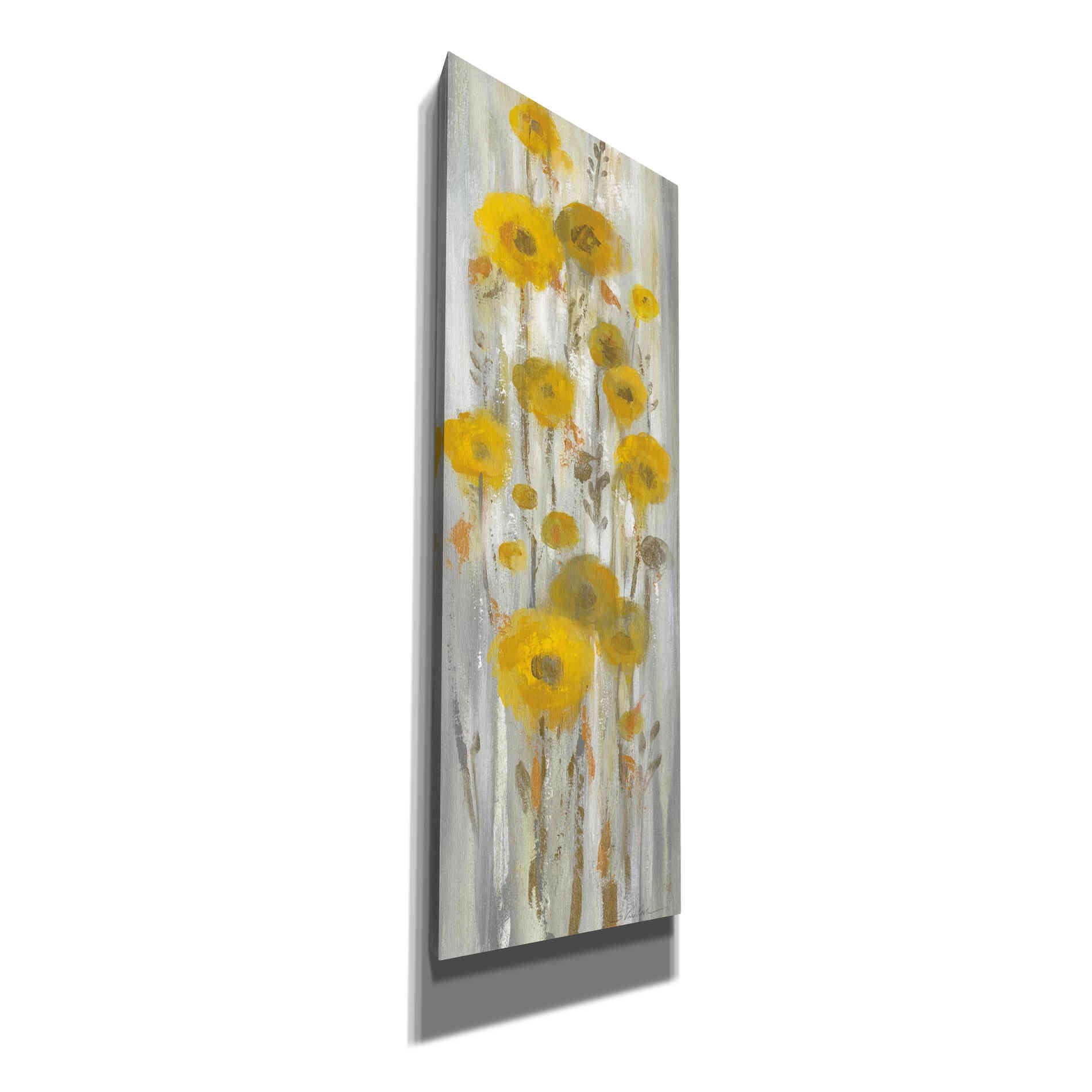 'Roadside Flowers I' by Silvia Vassileva, Canvas Wall Art