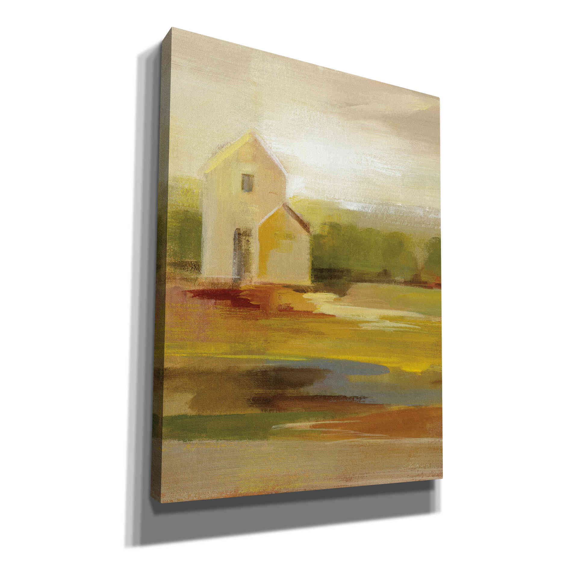 'Hillside Barn I' by Silvia Vassileva, Canvas Wall Art