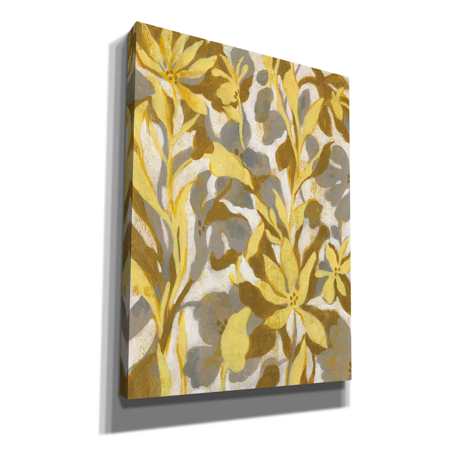 'Painted Tropical Screen I' by Silvia Vassileva, Canvas Wall Art