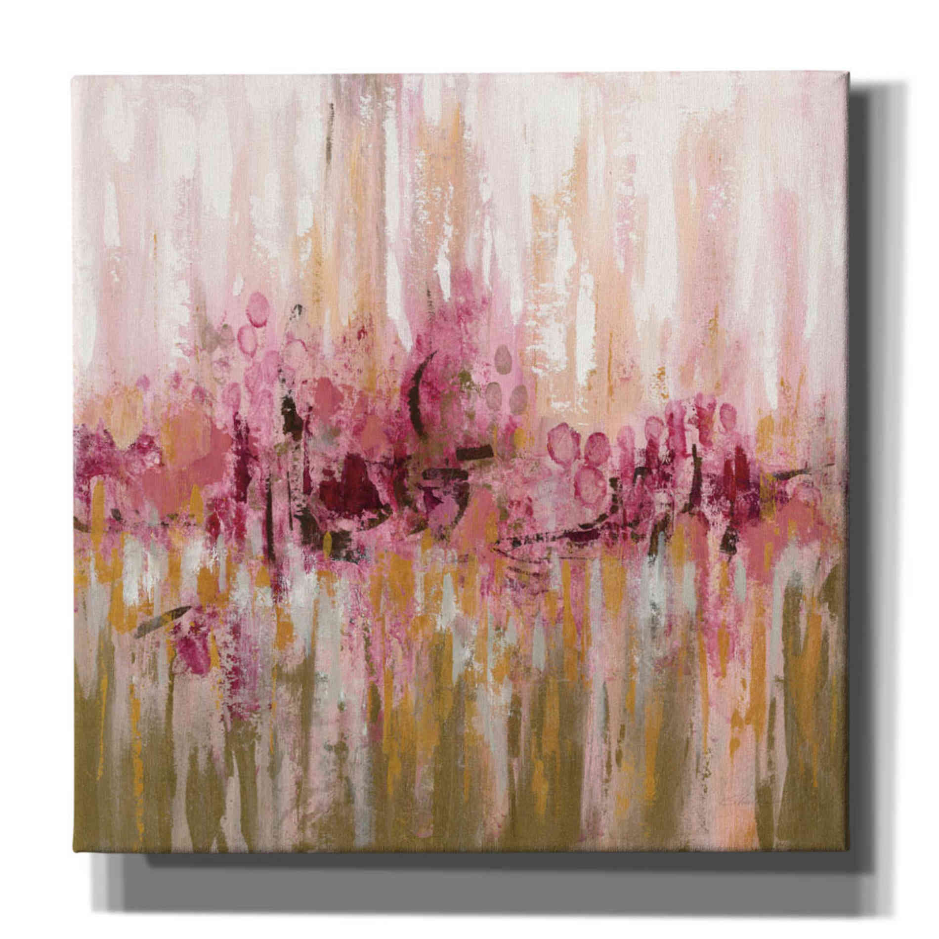 'Pink Reflections' by Silvia Vassileva, Canvas Wall Art