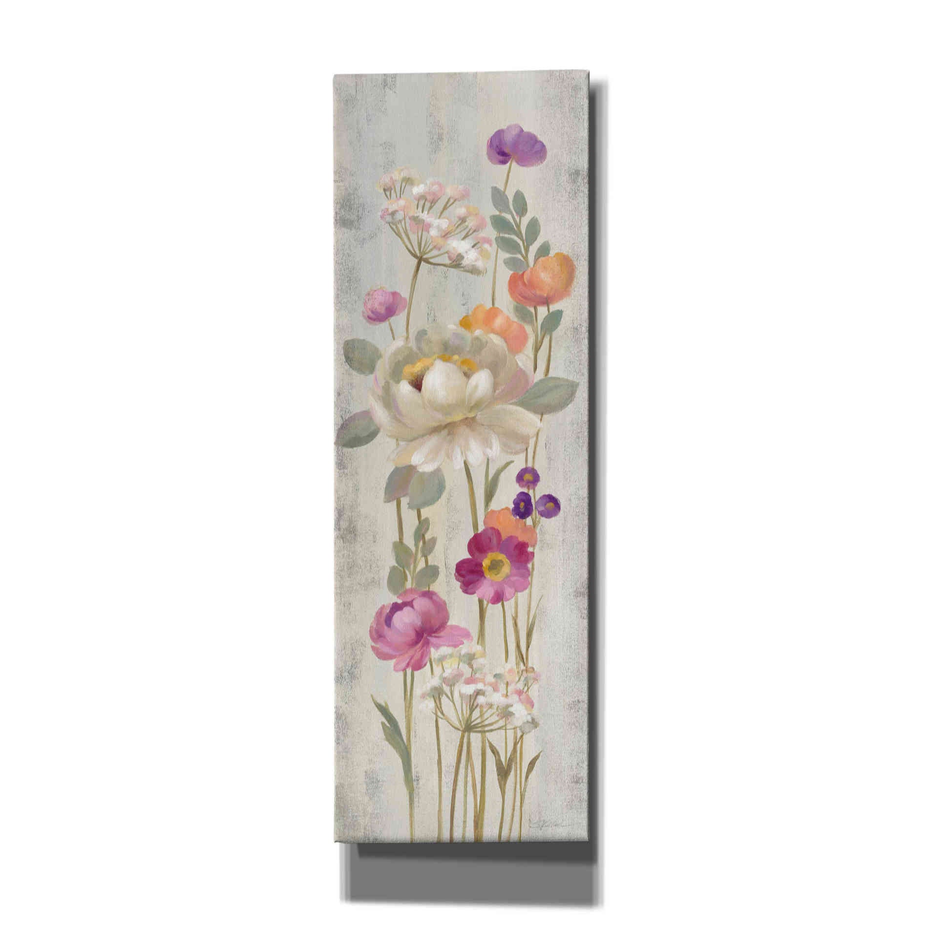 'Retro Floral II' by Silvia Vassileva, Canvas Wall Art