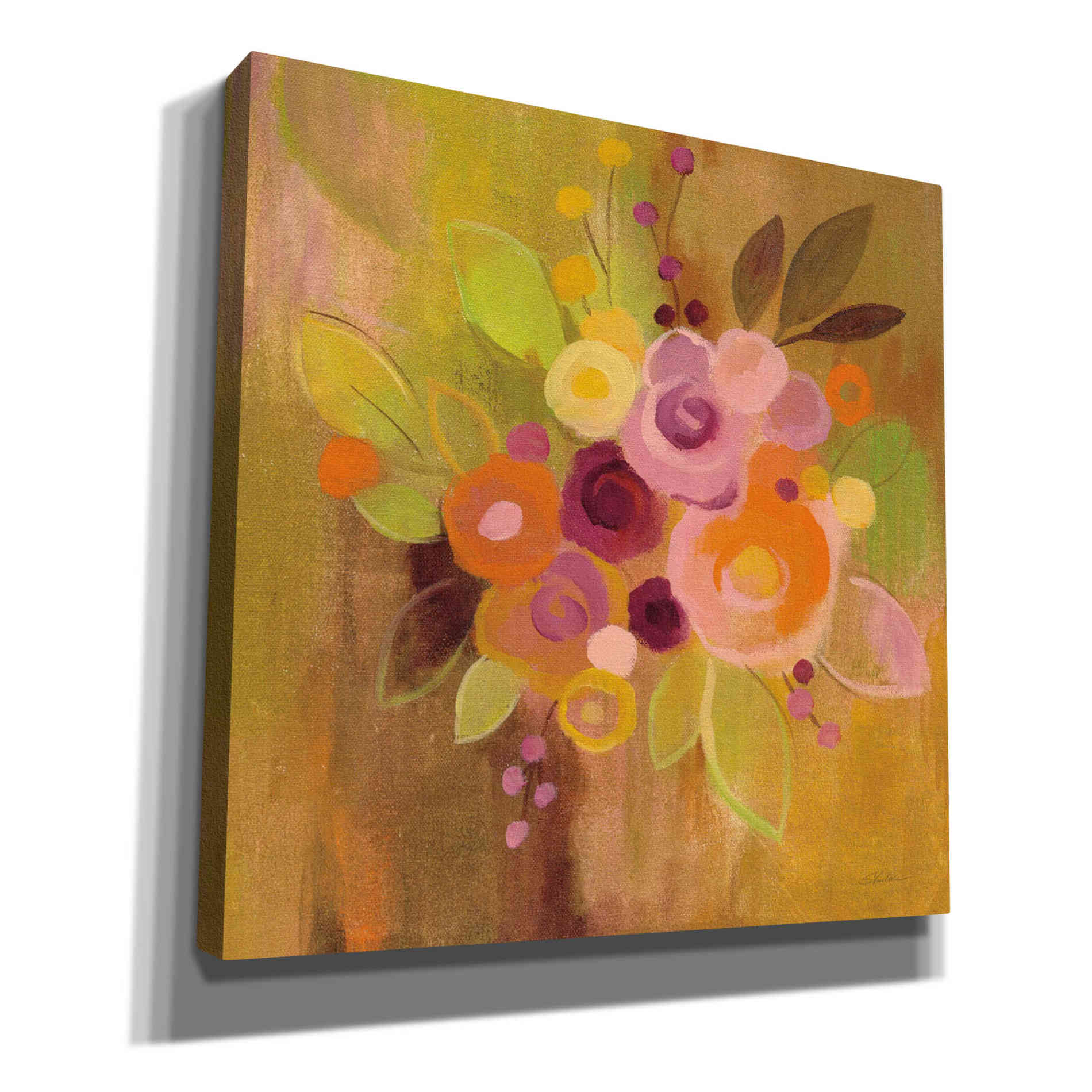 'Small Bouquet II' by Silvia Vassileva, Canvas Wall Art