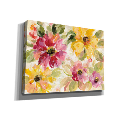 Image of 'Floral Radiance' by Silvia Vassileva, Canvas Wall Art