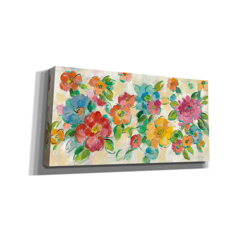 Image of 'Playful Floral Trio I' by Silvia Vassileva, Canvas Wall Art