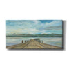 'Lake Pier' by Silvia Vassileva, Canvas Wall Art