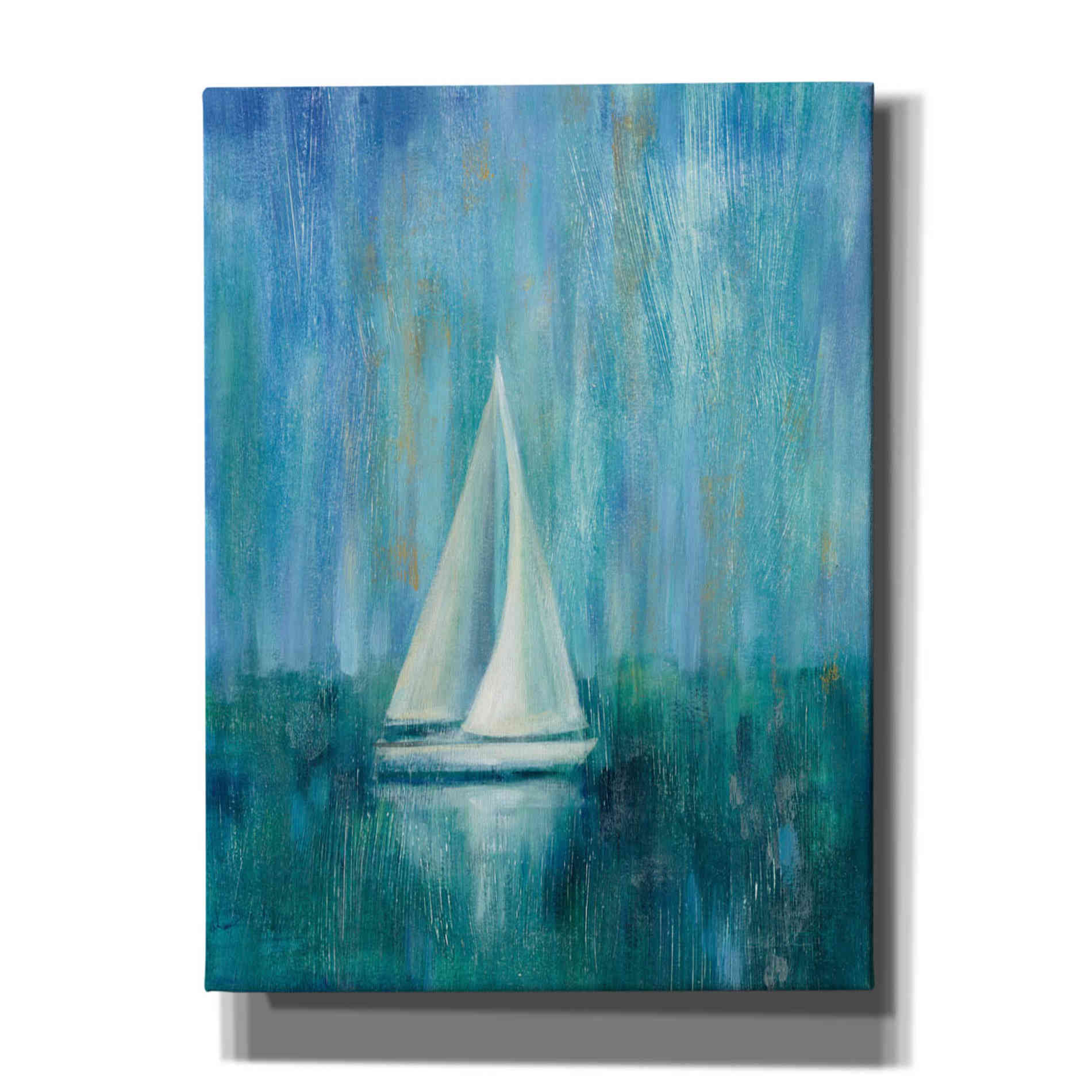 'Sailboat Simplicity I' by Silvia Vassileva, Canvas Wall Art
