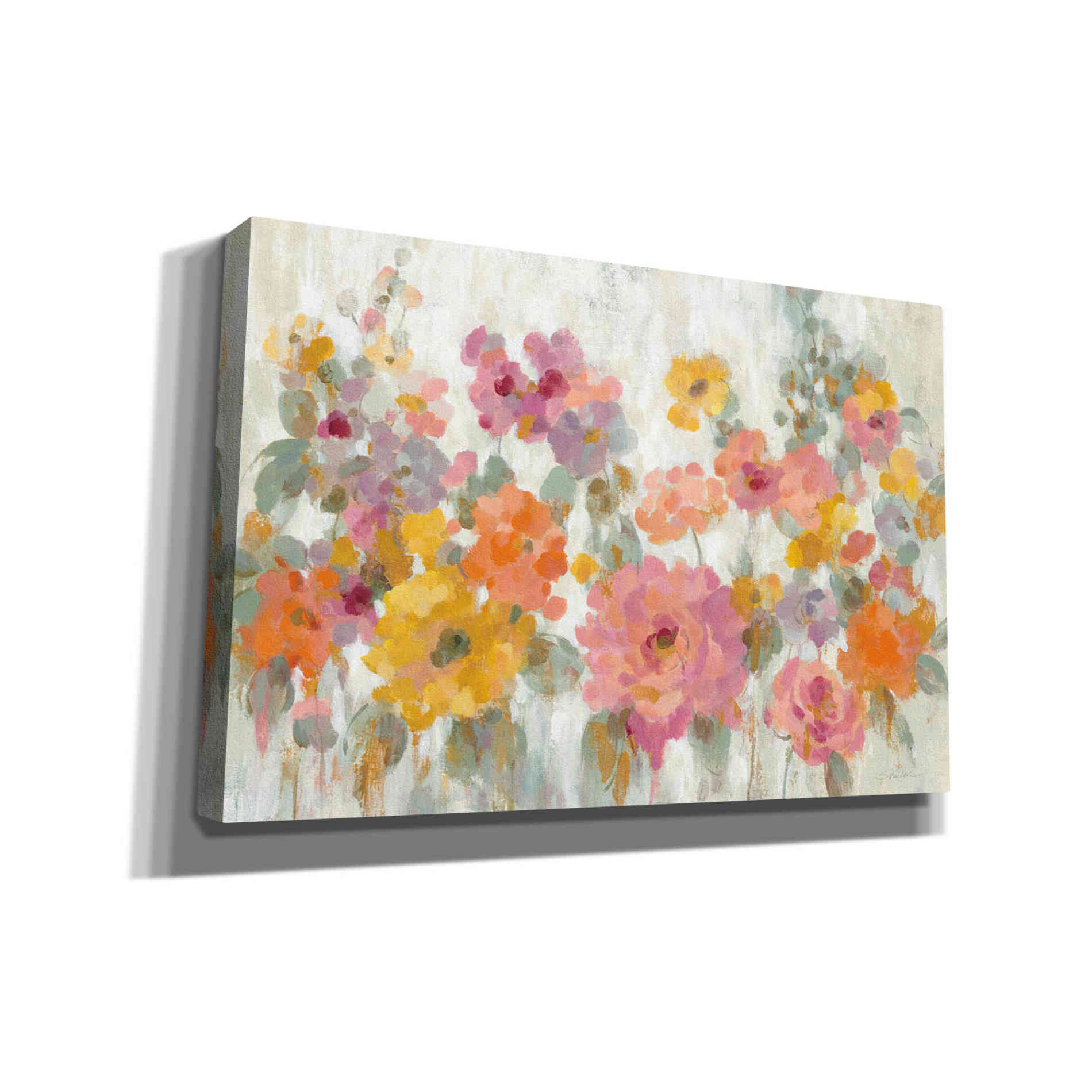 'Garden Fun' by Silvia Vassileva, Canvas Wall Art