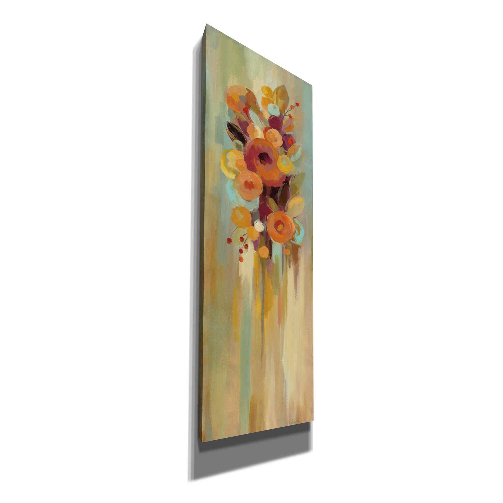 'Tall Autumn Flowers I' by Silvia Vassileva, Canvas Wall Art