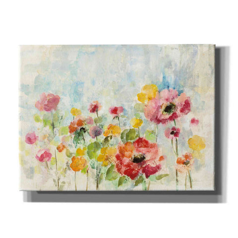 Image of 'Summer Rain Floral' by Silvia Vassileva, Canvas Wall Art