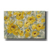 'Yellow Roses' by Silvia Vassileva, Canvas Wall Art