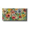 'Vivid Coral Floral I' by Silvia Vassileva, Canvas Wall Art