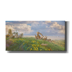 'Beach Lookouts' by Steve Hunziker, Canvas Wall Art