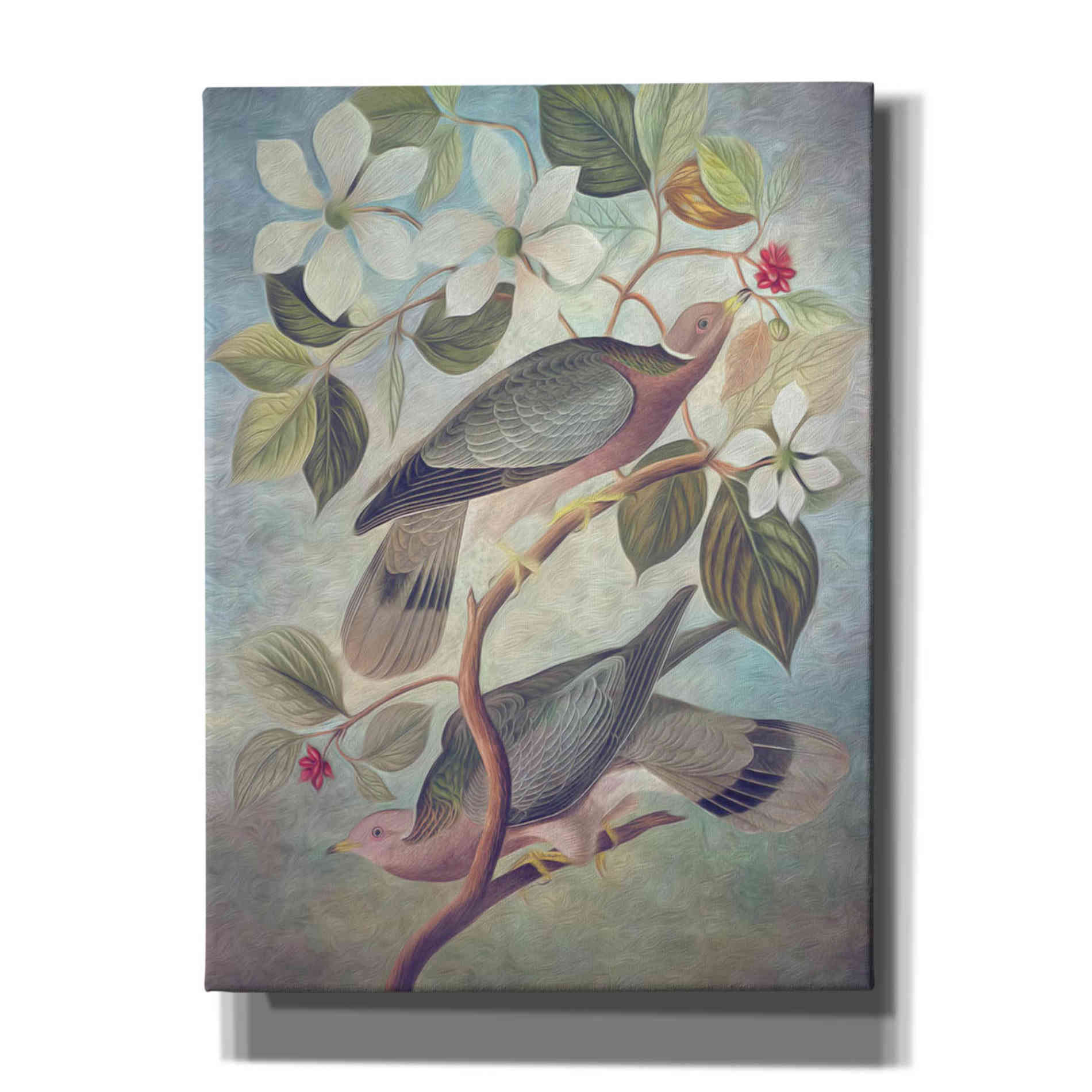 'Painted Plumage Two' by Steve Hunziker, Canvas Wall Art