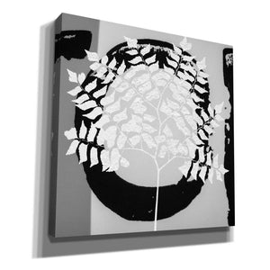 'Chalk Leaf 1' by Karen Smith, Canvas Wall Art