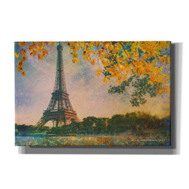 'Eiffel Park Sunrise' by Chris Vest, Canvas Wall Art