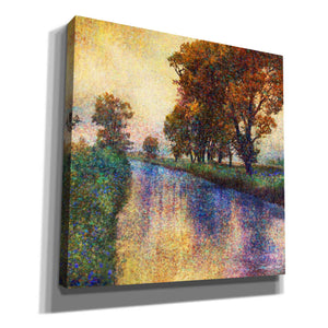 'Dutch Canal' by Chris Vest, Canvas Wall Art