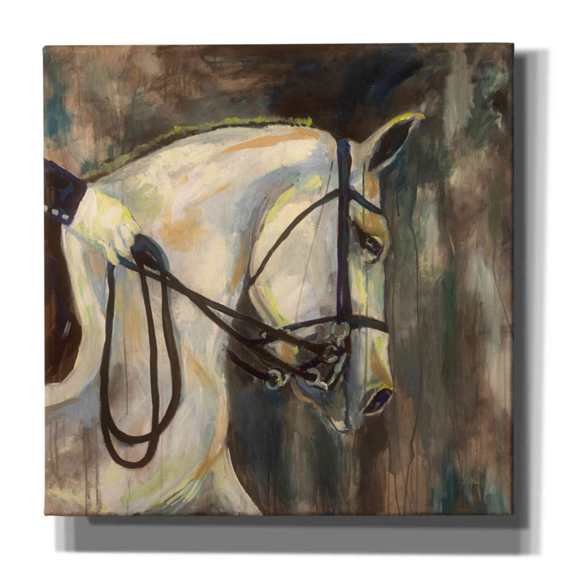 'Dressage' by Jeanette Vertentes, Canvas Wall Art