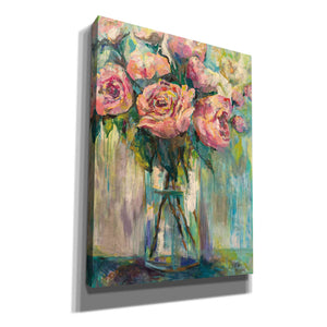 'Peony Play' by Jeanette Vertentes, Canvas Wall Art