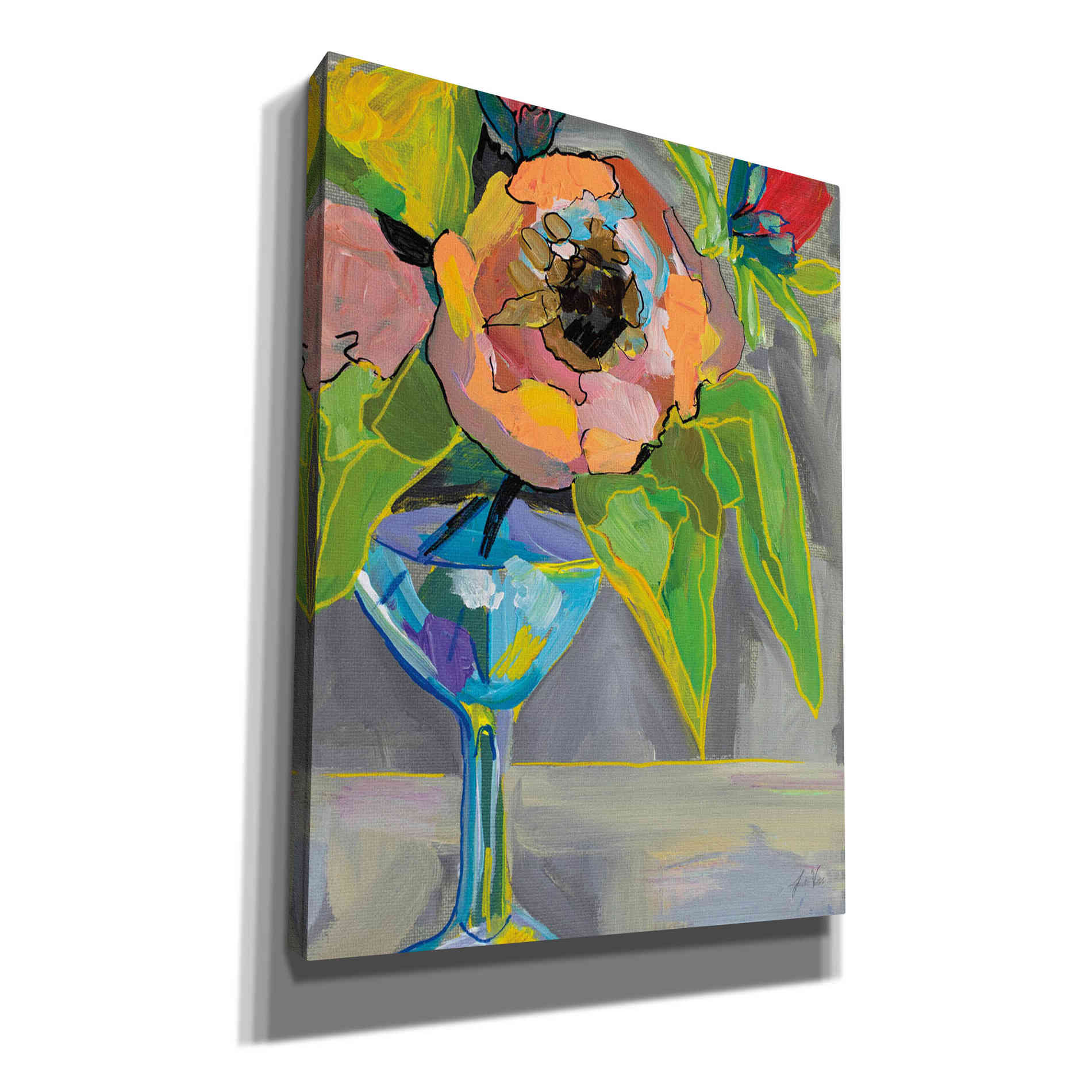 'Half Fun' by Jeanette Vertentes, Canvas Wall Art