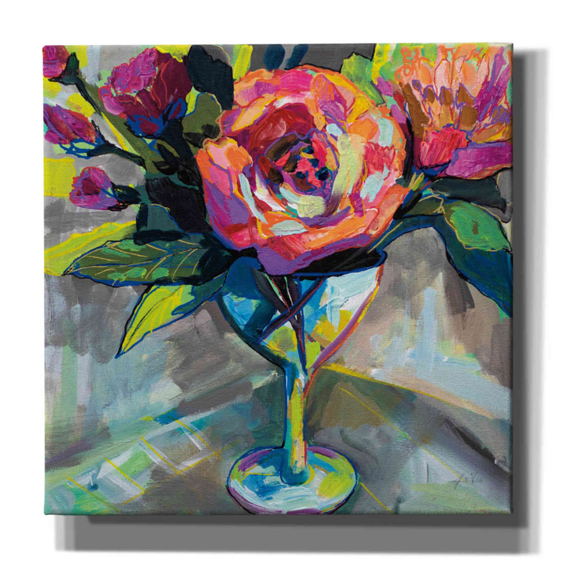 'Summer Cocktail' by Jeanette Vertentes, Canvas Wall Art