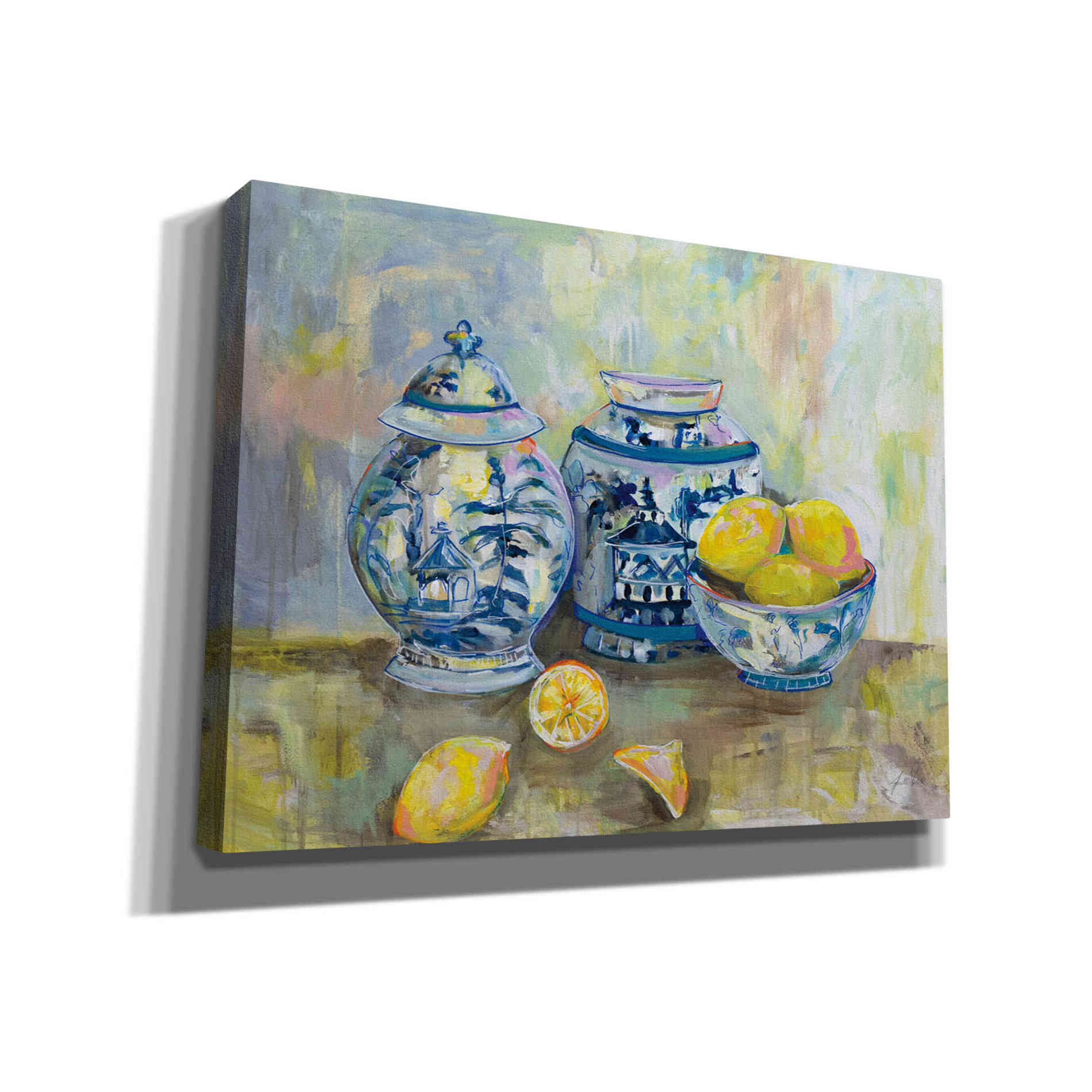 'Lemon Life' by Jeanette Vertentes, Canvas Wall Art
