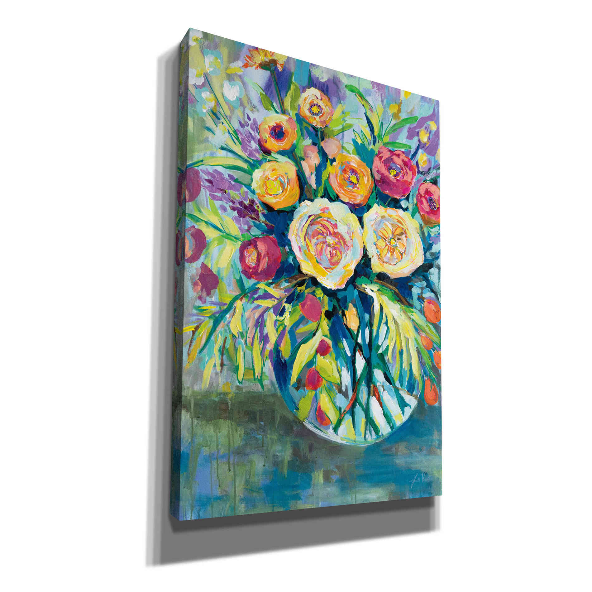 'Summer Joy' by Jeanette Vertentes, Canvas Wall Art