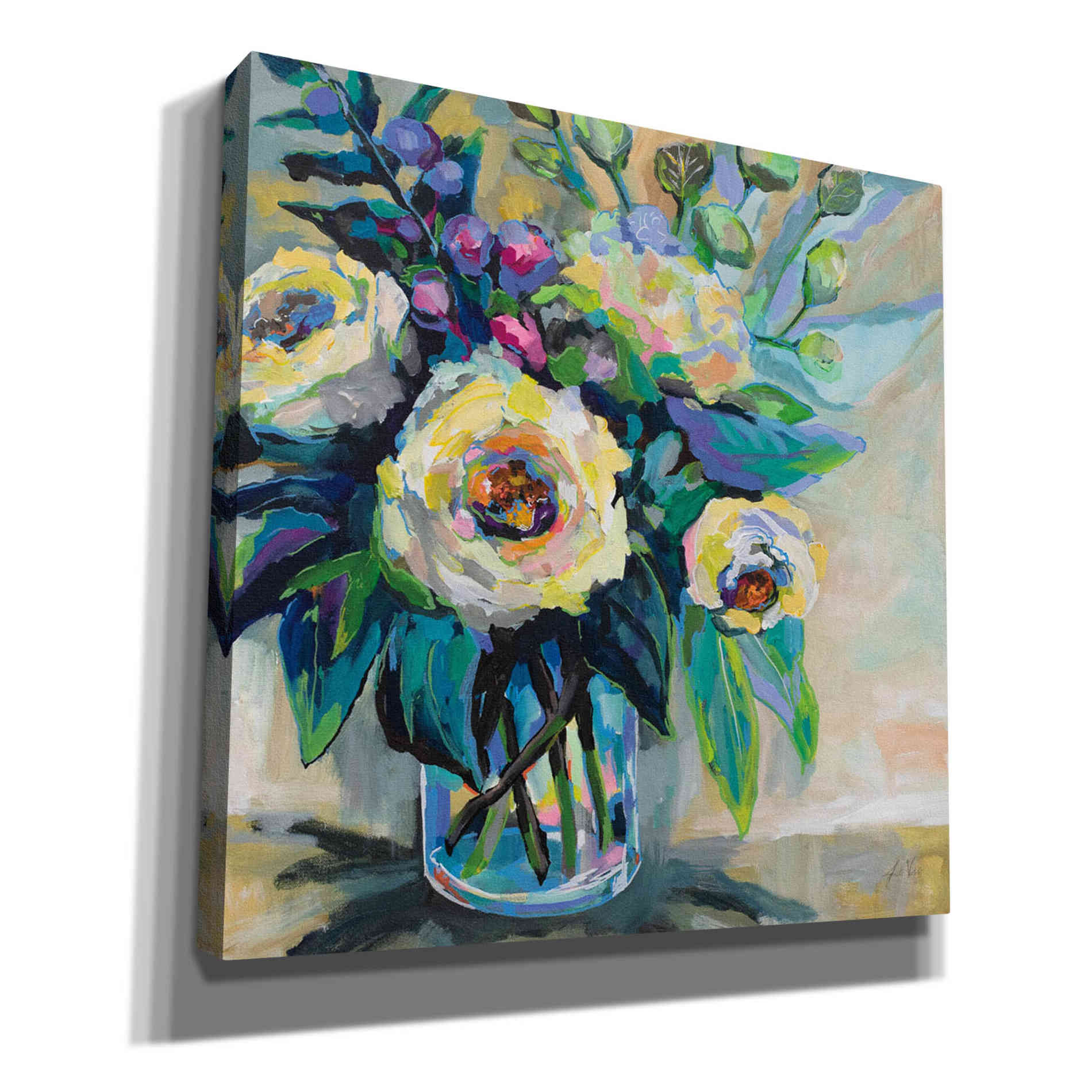 'Delighted' by Jeanette Vertentes, Canvas Wall Art