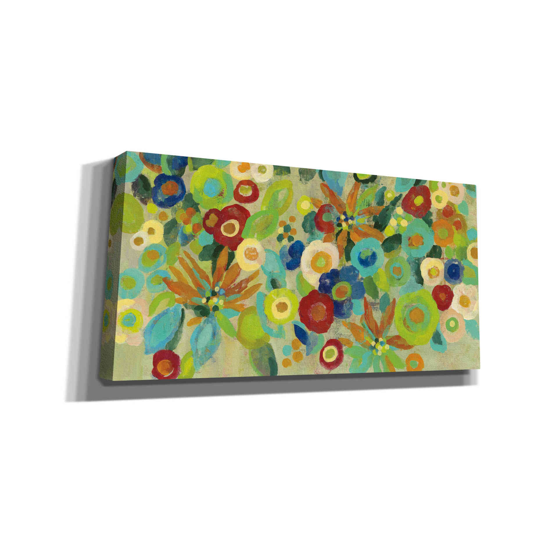 'Flower Market I' by Silvia Vassileva, Canvas Wall Art