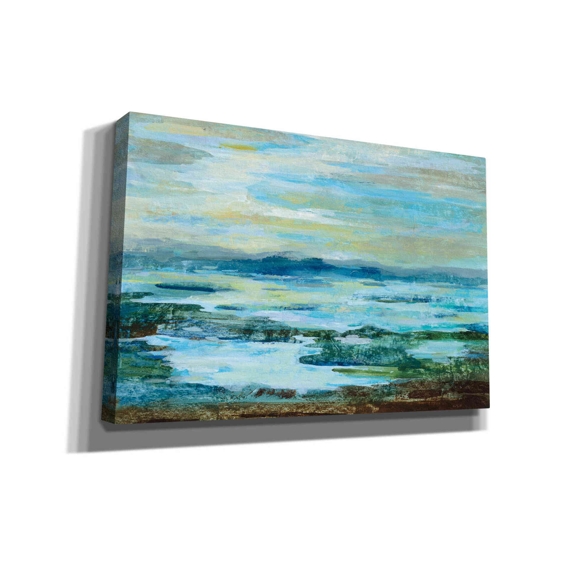'Northern Lake' by Silvia Vassileva, Canvas Wall Art