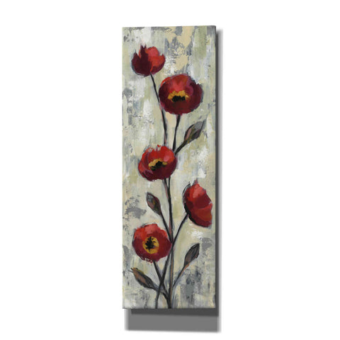 Image of 'Simple Red Floral II' by Silvia Vassileva, Canvas Wall Art