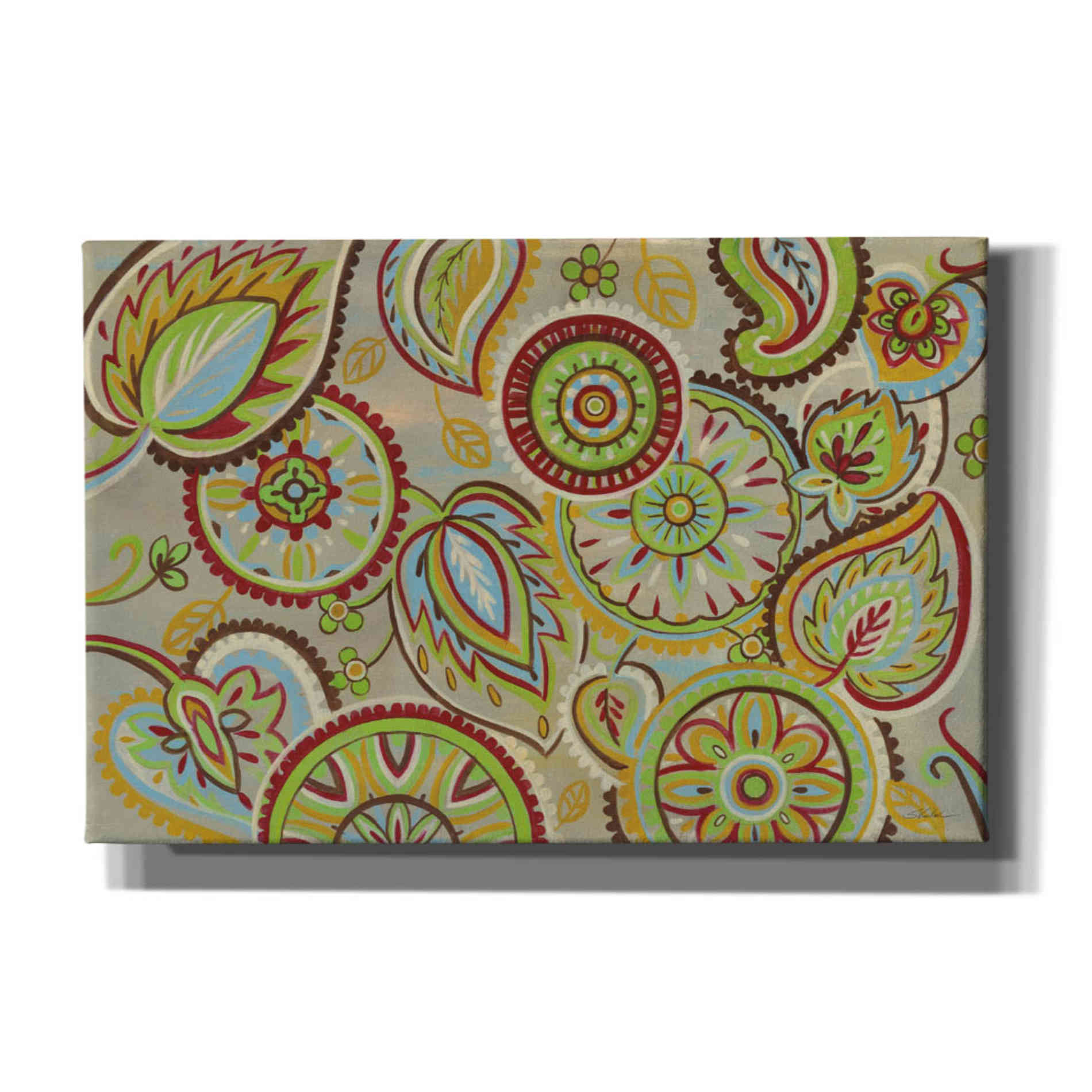 'Elegant Mandalas' by Silvia Vassileva, Canvas Wall Art
